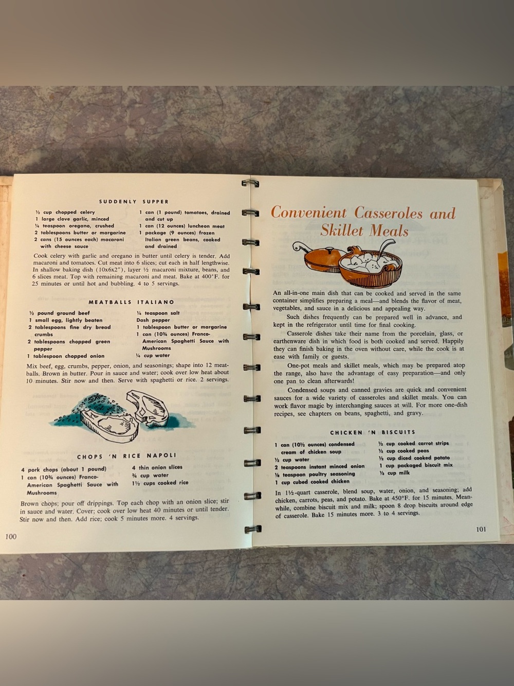 "Easy Ways to Delicious Meals" Campbell Soup Cookbook - Picture 7 of 16